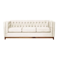 Latam Home - Sofa Roma 3C Lino Blanco
