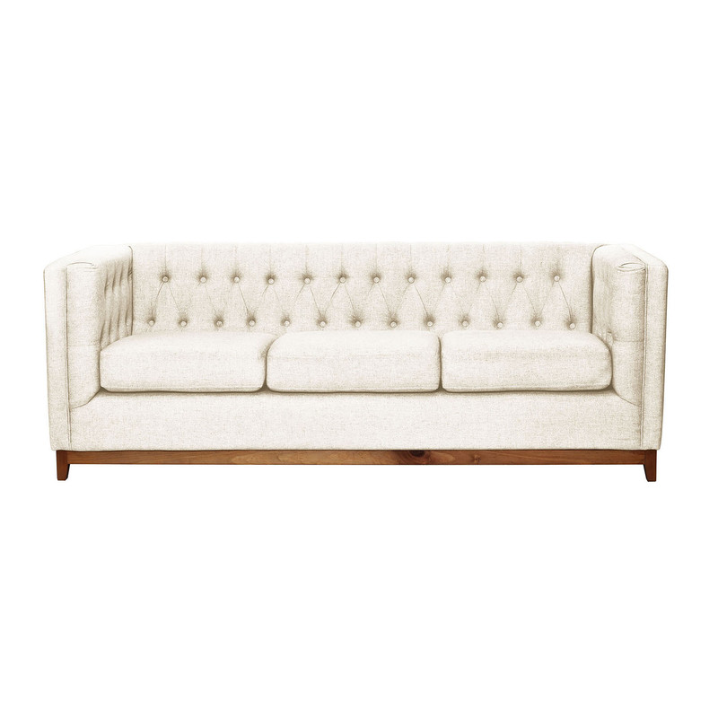 Latam Home - Sofa Roma 3C Lino Blanco