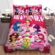 thumbnail image 2 of Strawberry Shortcake And Her Friends Eating Strawberry Quilt Duvet Cover Set3-Piece Bedding Set (1 Duvet Cover + 2 Pillow Shams), 2 of 4