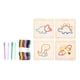 thumbnail image 1 of Cordón de Madera Bordado Juego de Mesa Enhebrado Actividad Rompecabezas Aprendizaje Y Educación Montessori Juguete Colorido Cuerda Enhebrado Juguete P Dinosaurio, 1 of 5
