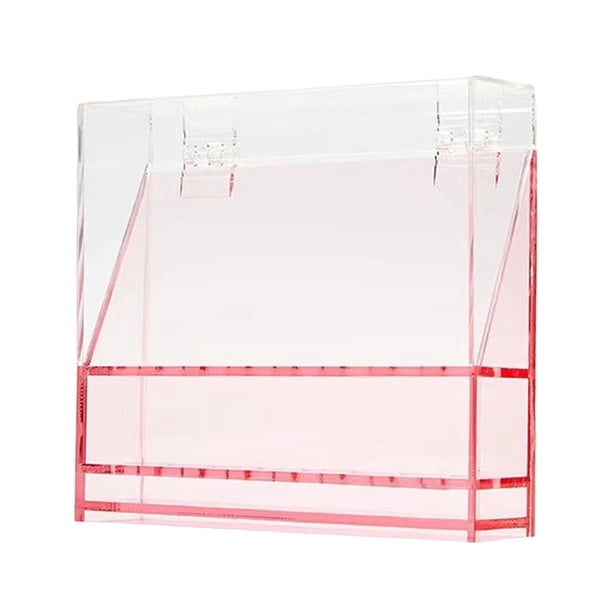 Soporte de pinzas, juego de pinzas acrílicas, soporte de exhibición, soporte de exhibición de almacenamiento de extensión de pestañas, 8 agujeros para
