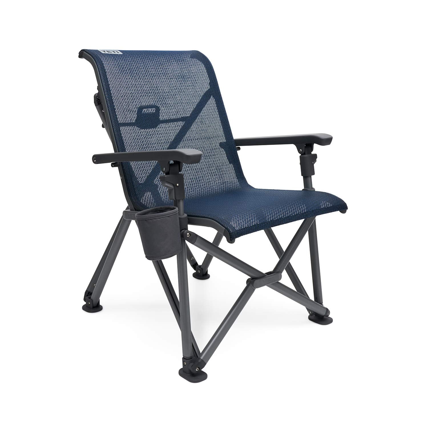 Silla De Campamento Yeti Trailhead Plegable Azul Marino Con Bolsa De Transporte
