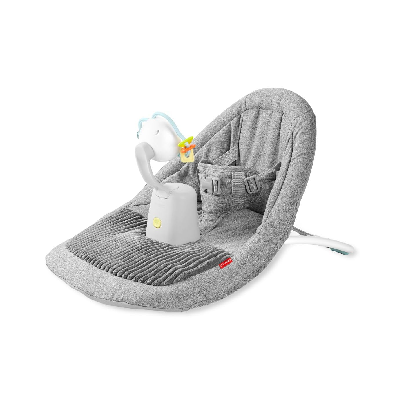 Asiento De Suelo Baby Activity Skip Hop, Forro Plateado, Gris Nube