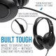 thumbnail image 3 of Auriculares resistentes para aula Barks, paquete de 12, alta durabilidad, 3 of 6