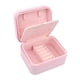 thumbnail image 5 of Organizador De Caja De Almacenamiento De Joyería Portátil Para Collar, Pendientes, Pendientes, Rosa, 5 of 5