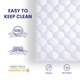 thumbnail image 5 of Funda para colchón Sleep Zone, acolchada y ajustada, tamaño completo, 5 of 7