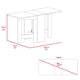 thumbnail image 3 of Mesa Abatible Compact Wengue Y Macadamia, 3 of 3
