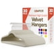 thumbnail image 1 of Perchas Campior de terciopelo, 30 unidades, antideslizantes, capacidad de 5 kg, 1 of 8