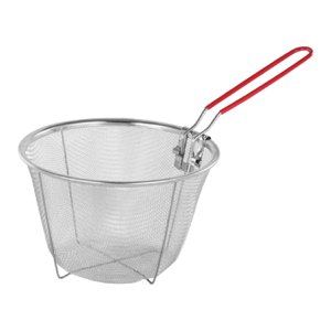 Bothyi - Cesta Para Freír De Acero Inoxidable, Práctica Para El Hogar, Con Mango Largo, Vajilla De 15 X 9 Cm
