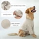 thumbnail image 3 of Manga de recuperación para perro Aimydog con protector de codo, beige, talla M, 3 of 6