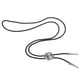 thumbnail image 2 of bolo bola tie rodeo vaquero pu cuero estrella colgante corbata plata antigua, 2 of 3