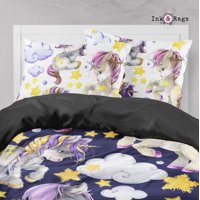 Milsleep - Colección De Ropa De Cama Starlight Unicorn Babies Big Kids