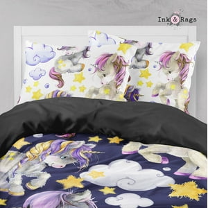 Milsleep - Colección De Ropa De Cama Starlight Unicorn Babies Big Kids