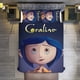thumbnail image 2 of Blue Coraline Girl Comforter Set Soft 3 Pcs Twin Bedding Sets Thicken for All Season, 2 of 5