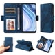 thumbnail image 1 of Carcasa FOXDOCK Xiaomi Redmi Note 9 Pro 4G de cuero PU, diseño acolchado clásico, protección contra caídas y rayones, 1 of 5
