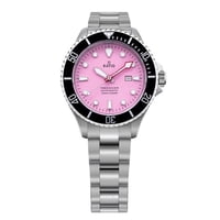Reloj Analógico Ratio Freediver Zafiro Candy Pink Automático 200M Mujer