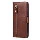 thumbnail image 4 of Funda con Cremallera para Samsung Galaxy A52 5G, Carcasa Cartera de Cuero PU con Soporte y Tarjetero, 4 of 6