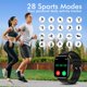 thumbnail image 3 of Reloj inteligente FTTMWTAG de 1,9 pulgadas para Android/iPhone con rastreador de actividad física, 3 of 7