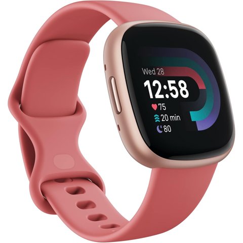 Fitbit - Smartwatch Versa 4 Gps Fitness Rosado