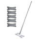 thumbnail image 1 of Trapeador Plano De Microfibra Para Limpieza De Pisos Tipo X Trapeador De Piso Plano Para Azulejo De Oficina, 1 of 5