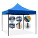 thumbnail image 3 of Toldo Plegable 3x3 MTS Lona Engomada 600D NARANJA Impermeable, 3 of 4