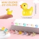 thumbnail image 3 of Mini Patitos JWAJWY 100 Pack Resina Brillan Multicolor, 3 of 3