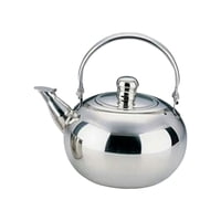 Bothyi - Tetera De Acero Inoxidable Espesada Para Estufas, Olla Para Acampar, Navidad, 2,5 L