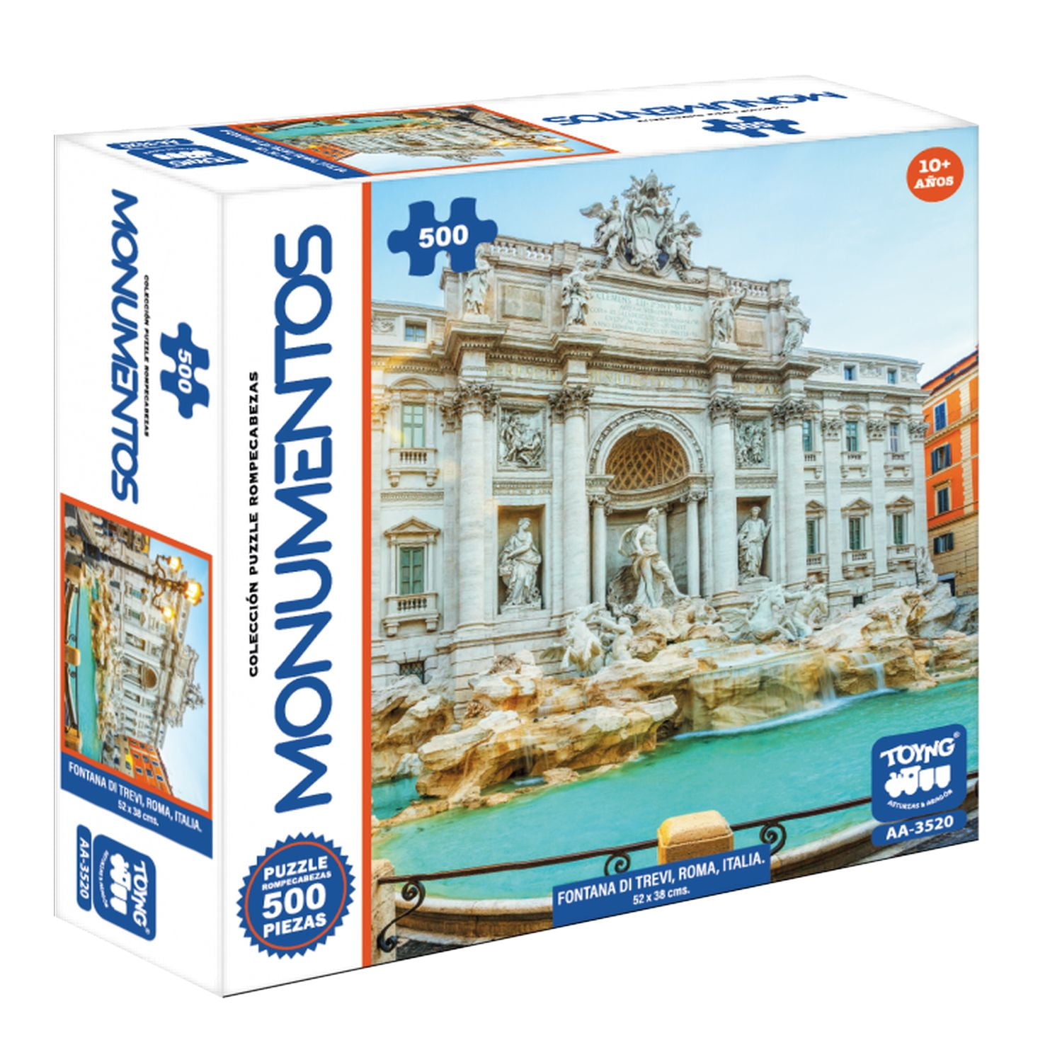 Puzzle Fontana Di Trevi (500 Piezas) - Toyng