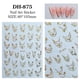 thumbnail image 1 of Xiao Hua Patrón de Estrella de Línea Dorada Stickers de Uñas Autoadhesivas -10 Hojas, 4.13 X 3.15in Stickers de Uñas de Tema Personalizado, Decoración de Empaque de Regalo de Arte de Uñas DIY,, 1 of 5