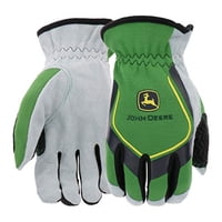 Guantes De Trabajo John Deere Jd00035-2Xl Para Hombre Piel De Vacuno Dividida John Deere