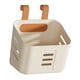 thumbnail image 2 of Canasto De Almacenamiento Colgante Canasto De Almacenamiento Con Gancho Para Baño Dormitorio En Una Barandilla L Amarillo, 2 of 3
