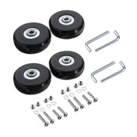 Bothyi - Juego De 4 Ruedas Para Maletas Con Tornillos Llaves Resistentes Al Desgaste 40X18Mm
