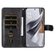 thumbnail image 2 of Funda con Cremallera para OPPO Reno 10/10 Pro 5G, Carcasa Cartera de Cuero PU con Soporte y Tarjetero, 2 of 6