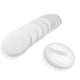 thumbnail image 1 of Paquete de 10 borlas de algodón para polvos cosméticos, almohadillas de maquillaje con cinta, borlas para polvos faciales sueltos y base, 1 of 6
