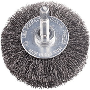 Grata Circular Acero Ondulado 3'' - Calibre De 2 Mm - Vástago 1/4''- Hela