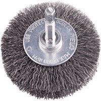 Grata Circular Acero Ondulado 3'' - Calibre De 2 Mm - Vástago 1/4''- Hela