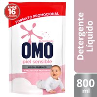 Detregente Líquido Ultra Power Piel Sensible Doypack Ml G Omo