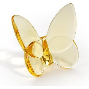 Veat00L - Decoración De Mariposa De Cristal, Diseño De Mariposa Personalizado, Decoración De Cristal, Hermosa Y De Moda, Adecuada Para Colecciones, Decoración Del Hogar