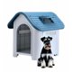 thumbnail image 1 of Casa De Perro Mascota Exterior Mediana 75cm Azul Lubabycas, 1 of 7