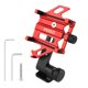 thumbnail image 2 of Soporte De Teléfono Para Bicicleta, Soporte Portátil Para Teléfono De Bicicleta, Para Andar En Bicicleta De Carretera, Ciclismo, Color Rojo, 2 of 3