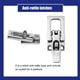 thumbnail image 2 of Cerraduras cuadradas anti-rattle marinas para escotilla de puerta de barco, cierres de abrazadera, bloqueables, construcción resistente, acero inoxidable 316, con tornillos 2pcs, 2 of 3