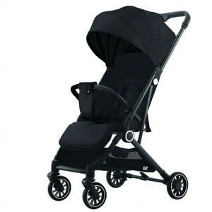 Coche De Paseo Maleta Últra Compacto Lubabycas Negro