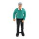 thumbnail image 2 of Figura En Miniatura Pintada, Colección De Escenas De Películas, Adorno De Escritorio, Personas Pequeñas, Abuelo, 2 of 3