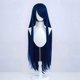 thumbnail image 1 of suxuMhao Peluca, Peluca de Anime, Peluca Universal, Peluca Larga y Lisa, Peluca Sintética, Peluca Completa, Azul Oscuro, 39 Pulgadas, 1 Pieza, Peluca de Cosplay Resistente Al Calor para Uso Diario y, 1 of 2