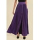 thumbnail image 1 of Falda Plisada con Botones y Bolsillos Morada XL, 1 of 1