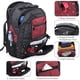 thumbnail image 2 of Mochila para portátil NUBILY, impermeable, 45 L, 17,3 pulgadas, roja para hombre, 2 of 6