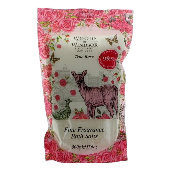 Sales de baño Woods of Windsor True Rose para mujer, 500 ml