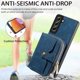 thumbnail image 3 of Funda Tipo Cartera con Correa Cruzada para Samsung Galaxy S21 FE Protección Contra Golpes Azul, 3 of 5