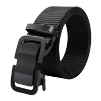 Genérico - Cinturón Táctico De Nylon Con Hebilla Metálica Automática
