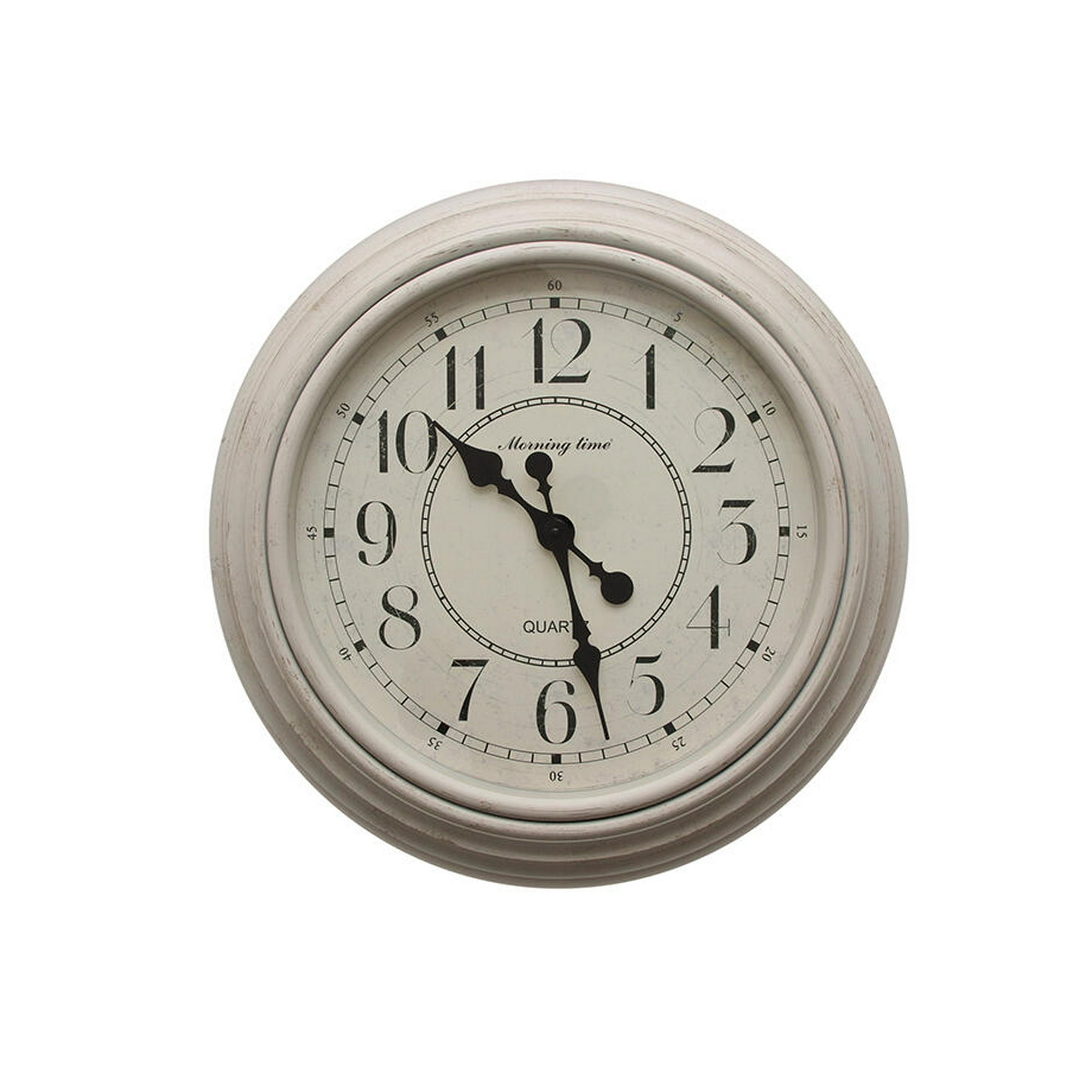 Vgo - Reloj De Pared 50 Cm Beige